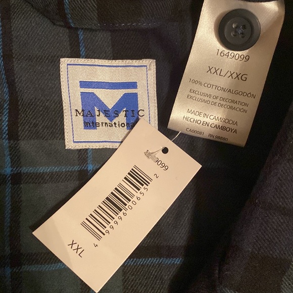 Majestic International Men’s Pajama Set XXL - Picture 3 of 11